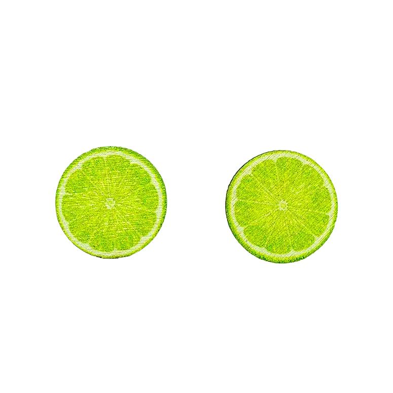 Lime-nappikorvakorut